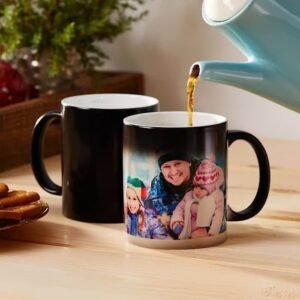 Magic mug color changing with photo print