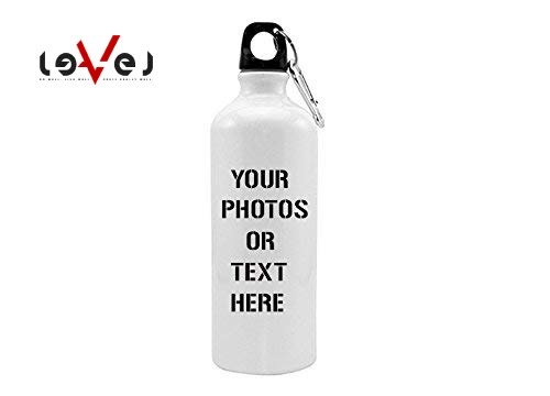 Personalized water bottle with logo