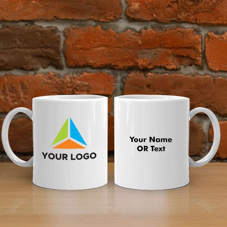 Customized coffee mug with photo print
