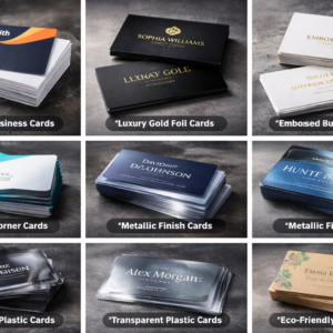 All types of visiting cards premium business card collection